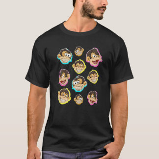 Dierentuin Dier Chimpansee Schattige Aap T-shirt