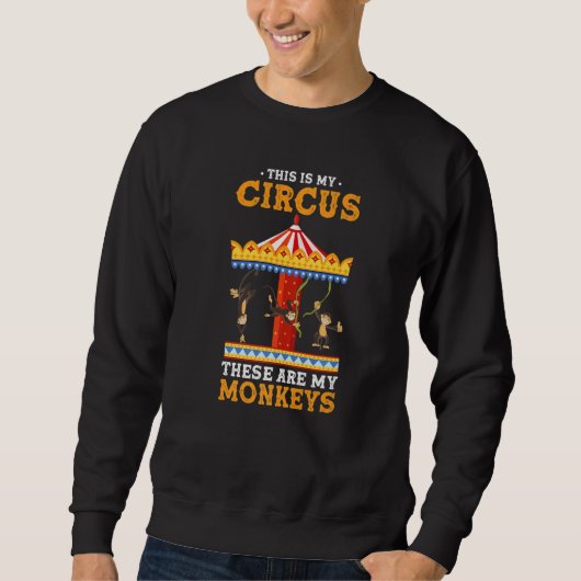Dierentuin Dier Dit Is Mijn Circus Dit Zijn Mijn A Trui (Voorkant)