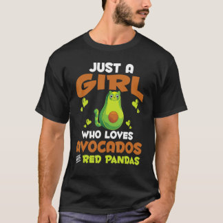 Dierentuin Dier Is Een Meisje Dat Van Avocado's En T-shirt