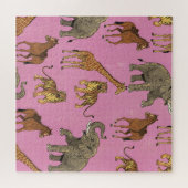 Dierentuin Dieren uit het Verleden Legpuzzel (Horizontaal)