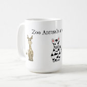 Dierentuin Dieren zijn Cool Koffiemok (Voorkant links)