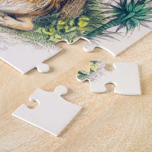 dierentuin, dierlijk, schattig, dieren, natuur, wi legpuzzel (Zijkant)