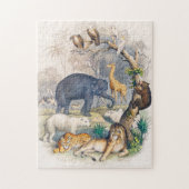 dierentuin, dierlijk, schattig, dieren, natuur, wi legpuzzel (Verticaal)