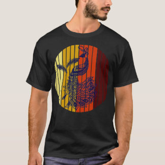 Dierentuin Dierlijke Siervogel Gift Peacock T-shirt