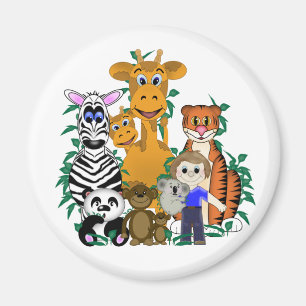 Dierentuin Jongen Magneet