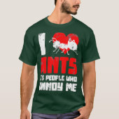 Dierentuin Keeper Ant Keeping Hobby Gift Idea Ants T-shirt (Voorkant)