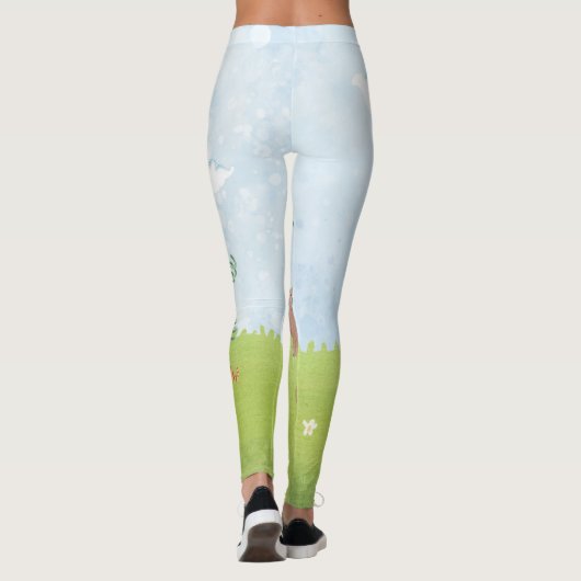 dierentuin leggings (Achterkant)