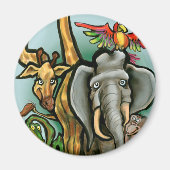 Dierentuin Magneet (Voorkant)