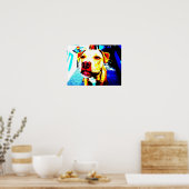 dierentuin na erized poster (Keuken)