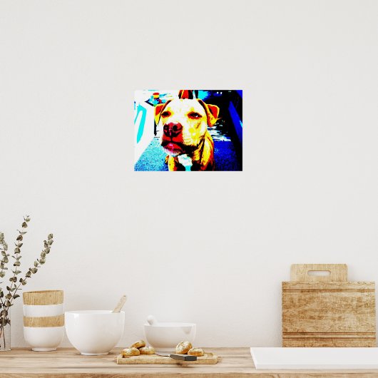 dierentuin na erized poster (Keuken)