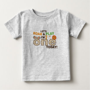 dierentuin / oerwoud thema Eerste eerste shirt ver