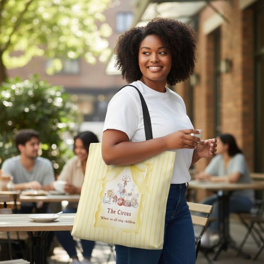 Dierentuin Oude Dieren Waterverf Geel Geel Tote Bag