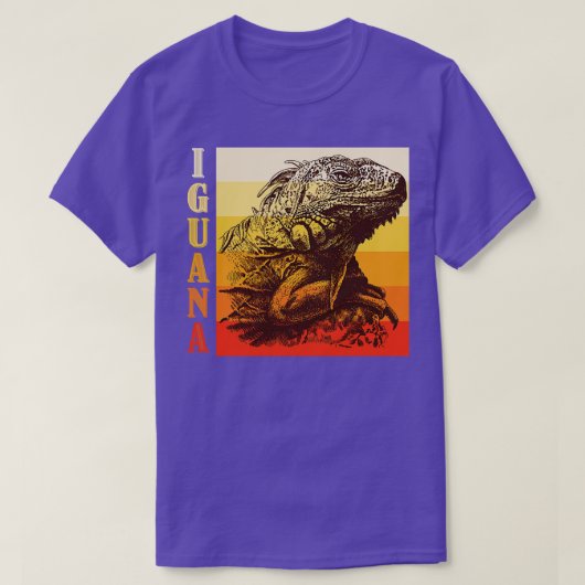 Dierentuin Reptiel Zoo Keeper Gift Iguana T-shirt (Design voorkant)