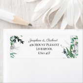 Dierentuin, retouradreslijst etiket (Insitu)