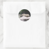 Dierentuin Ronde Sticker (Tas)