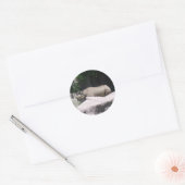 Dierentuin Ronde Sticker (Envelop)