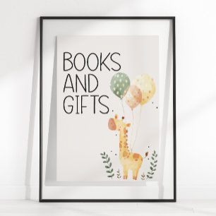Dierentuin Safari Babykamer Dieren Baby Shower Boe Poster
