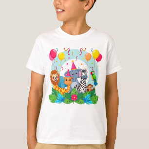 Dierentuin Safari Jungle Avontuur voor Kinderen T-shirt