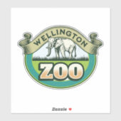 dierentuin van Wellington Sticker (Vel)