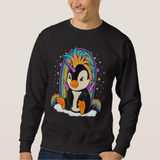 Dierentuin Vogel Regenboog Pinguïn Fantasy Unicor Trui