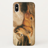Dierentuin Wilde Dieren, Afrikaanse Leeuw in de Sa Case-Mate iPhone Case (Achterkant)