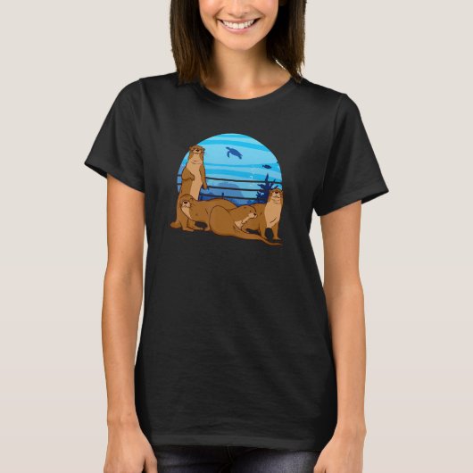 Dierentuin Wilde Dieren Dierentuinmedewerker Zee O T-shirt (Voorkant)