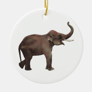 Dierentuin Wilde Dieren, Geluk Aziatische Olifante Keramisch Ornament