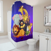 dierentuindieren Showgordijn Douchegordijn (In situ)