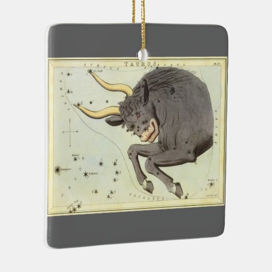  dierentuindische taurus bull constellatie keramisch ornament (Rechts)