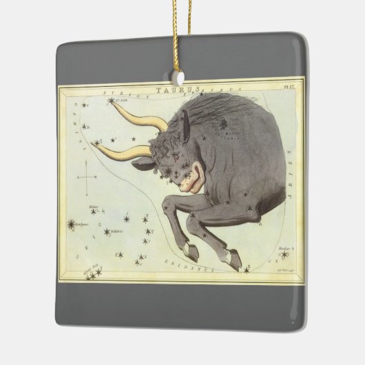  dierentuindische taurus bull constellatie keramisch ornament (Links)