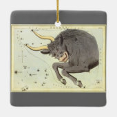 dierentuindische taurus bull constellatie keramisch ornament (Achterkant)