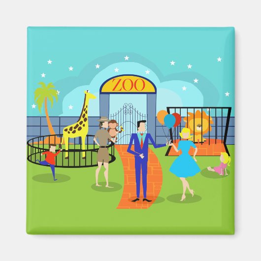 dierentuinmagneet magneet (Voorkant)