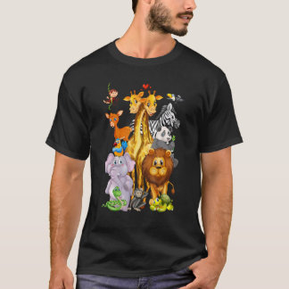 Dierentuinreis Mooie Dierentuindieren T-shirt