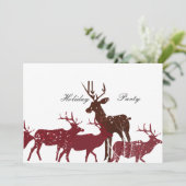 Dierenvakantiesneeuw Kaart (Staand voorkant)