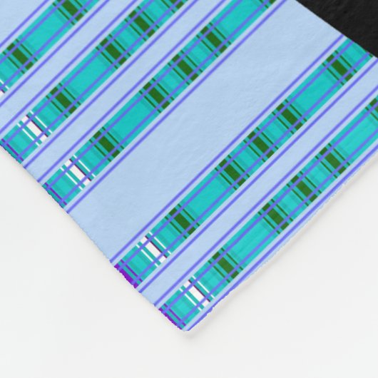 Dierenvechter in ruste fleece deken (Hoek)