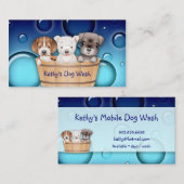 Dierenvederlijk Visitekaartje Dogs Bucket (Voorkant / Achterkant)