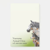 Dierenveer Post-it® Notes (Voorkant)