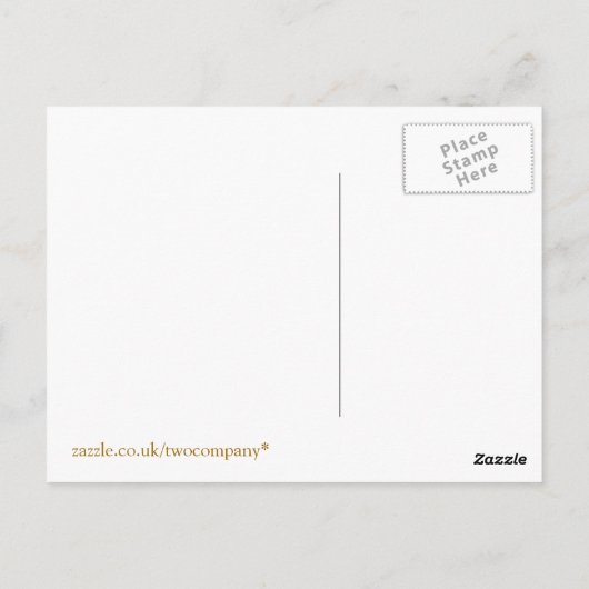 DIERENVERLIES BRIEFKAART (Achterkant)