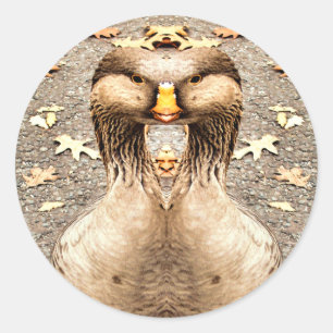 DIERENVERLIES RONDE STICKER