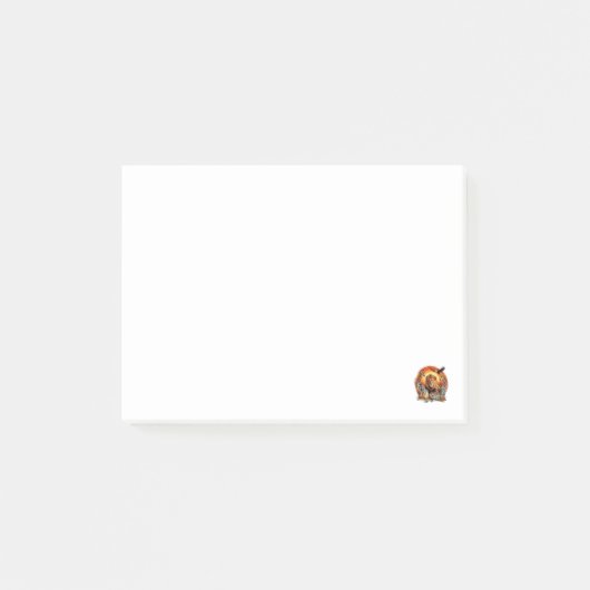 Dierenverzorger Afrikaanse Dieren Ontwerp Cute Zoo Post-it® Notes (Voorkant)