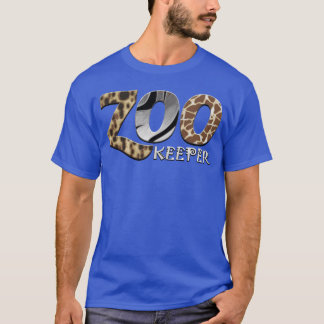 Dierenverzorger Afrikaanse Savanne Dierprint jonge T-shirt
