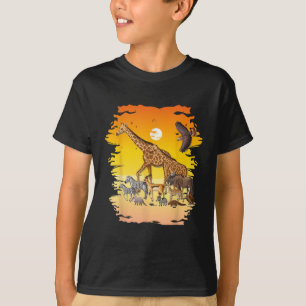 Dierenverzorger Afrikanen Dier Afrikaanse Wilde Di T-shirt