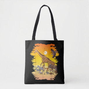 Dierenverzorger Afrikanen Dier Afrikaanse Wilde Di Tote Bag