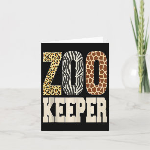 Dierenverzorger Dieren Dierentuin Wilde Dieren Lie Kaart