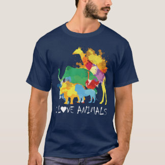 Dierenverzorger Dierenarts Dierenliefhebber vriend T-shirt