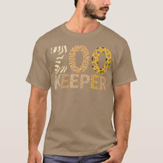 Dierenverzorger Dierenpark Safari Dierenverzorger T-shirt