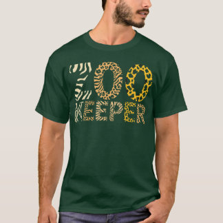 Dierenverzorger Dierentuin Dieren Safari Dierenver T-shirt