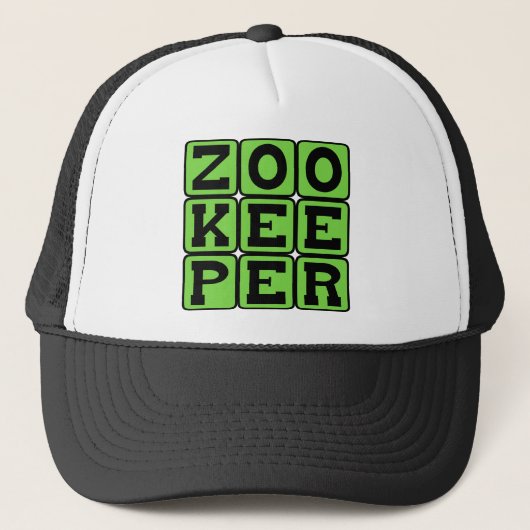 Dierenverzorger, Dierentuinmedewerker Trucker Pet (Voorkant)