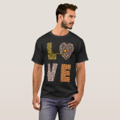 Dierenverzorger Een Wildlife Safari en Dier Of Lov T-shirt (Voorkant volledig)