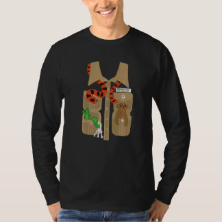 Dierenverzorger Halloween Kostuum DIY Jungle Safar T-shirt